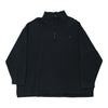 Vintage black Ralph Lauren 1/4 Zip - mens xx-large