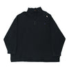 Vintage black Ralph Lauren 1/4 Zip - mens xx-large