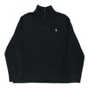 Vintage black Ralph Lauren 1/4 Zip - mens large