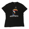 Vintage black Guinness T-Shirt - mens large