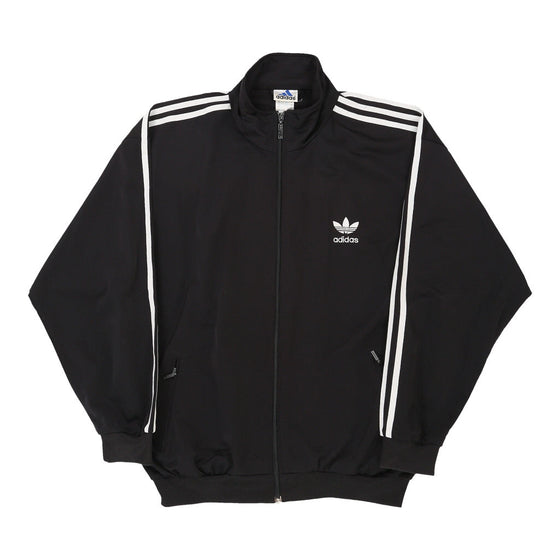 Vintage black Adidas Track Jacket - mens large