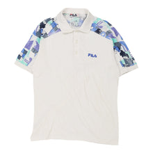  Vintage white Fila Polo Shirt - mens large