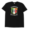 Vintage black Juventus FC Fruit Of The Loom T-Shirt - mens x-large