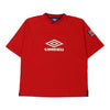 Vintage red Umbro T-Shirt - mens x-large