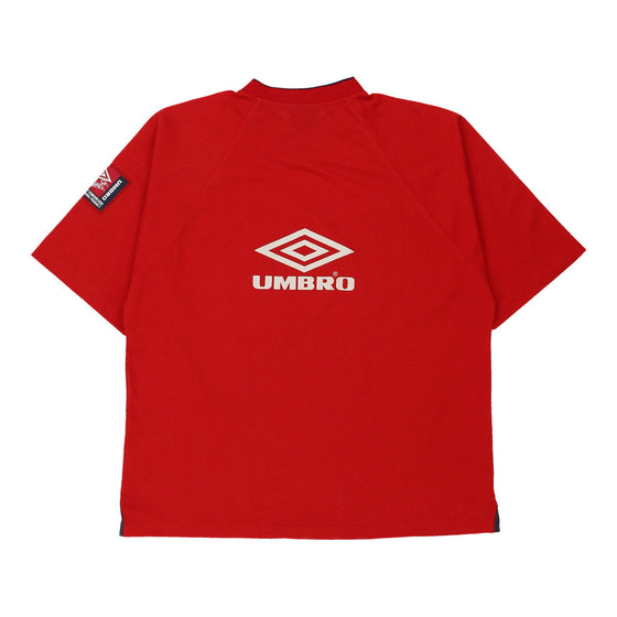 Vintage red Umbro T-Shirt - mens x-large