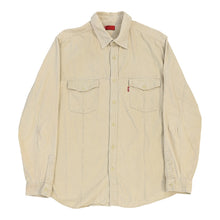  Vintage beige Levis Cord Shirt - mens medium