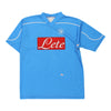 Vintage blue SSC Napoli Replica Football Shirt - mens x-large