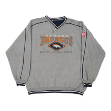  Vintage grey Denver Broncos Unbranded Sweatshirt - mens large