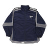 Vintage navy Reebok Track Jacket - mens large