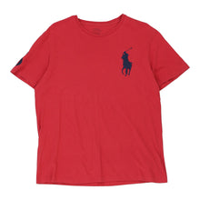  Ralph Lauren T-Shirt - Medium Red Cotton