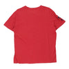 Ralph Lauren T-Shirt - Medium Red Cotton