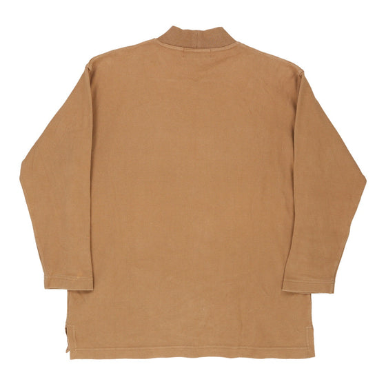 Iceberg Embroidered Sweatshirt - Medium Brown Cotton