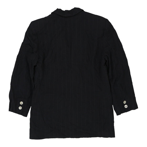 Pierre Cardin Coat - Small Black Wool