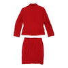 Versus By Versace Full Suit - XS Red Wool