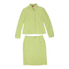 Dolce & Gabbana Full Suit - Medium Green Silk