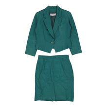  Yves Saint Laurent Full Suit - Small Green Wool