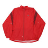 Vintage red Adidas Jacket - mens xx-large