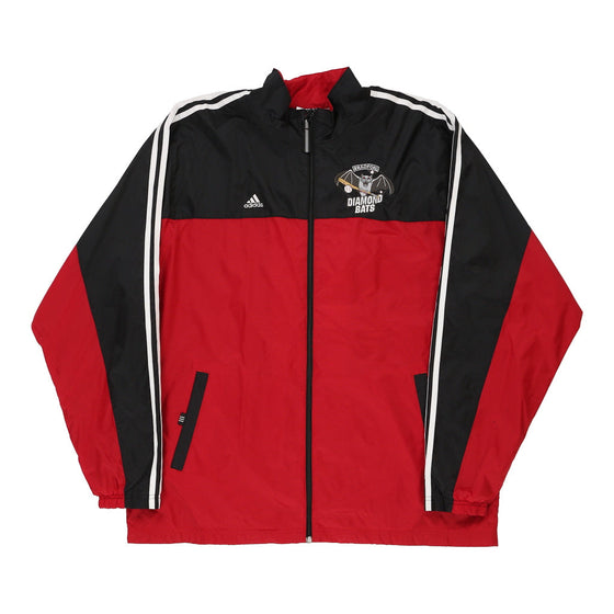 Vintage red Diamond Bats Adidas Jacket - mens x-large