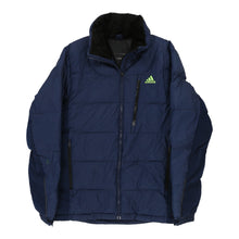  Vintage navy Adidas Puffer - mens large