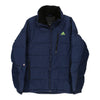 Vintage navy Adidas Puffer - mens large