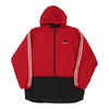 Vintage red Adidas Jacket - mens x-large