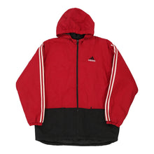  Vintage red Adidas Jacket - mens x-large