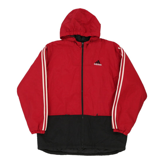 Vintage red Adidas Jacket - mens x-large