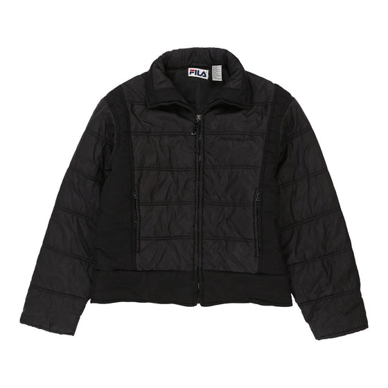 Vintage black Fila Puffer - womens large