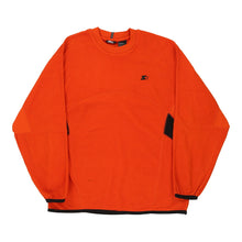  Vintage orange Starter Fleece - mens medium