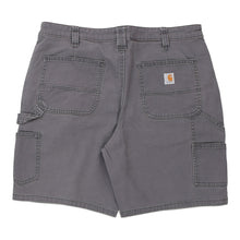  Vintage grey Carhartt Carpenter Shorts - mens 34" waist