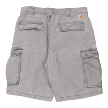  Vintage grey Carhartt Cargo Shorts - mens 34" waist