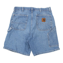  Vintage blue Carhartt Denim Shorts - mens 34" waist