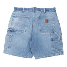  Vintage blue Carhartt Denim Shorts - mens 36" waist