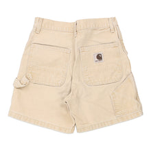  Vintage beige Carhartt Carpenter Shorts - womens 26" waist