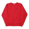 Vintage red Champion Sweatshirt - mens x-large