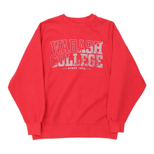  Vintage red Reversed Weave Wabash College Champion Sweatshirt - mens medium