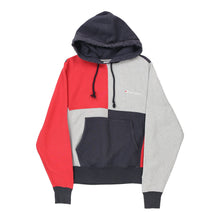  Vintage block colour Reversed Weave Champion Hoodie - mens small