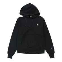  Vintage black Reversed Weave Champion Hoodie - mens small