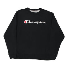  Vintage black Champion Sweatshirt - mens x-large