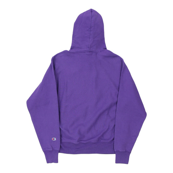 Vintage purple Reversed Weave Champion Hoodie - mens small