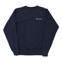  Vintage navy Champion Sweatshirt - mens x-large