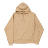 Vintage beige Champion Hoodie - mens x-large