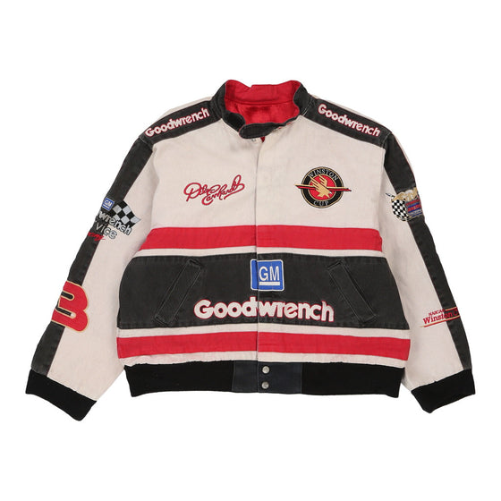 Vintage block colour Dale Earnhardt  Jeff Hamilton Jacket - mens large