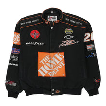  Vintage black Tony Stewart Chase Authentics Jacket - mens large