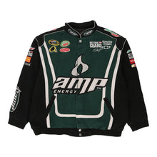  Vintage green Dale Earnhardt Jr Chase Authentics Jacket - mens x-large