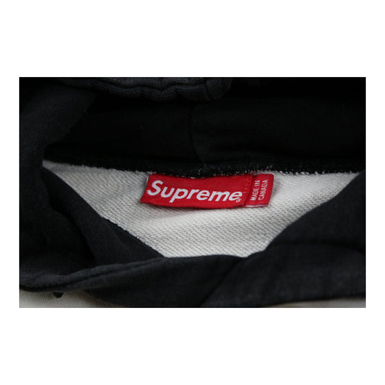 Vintage black & white Supreme Hoodie - mens medium