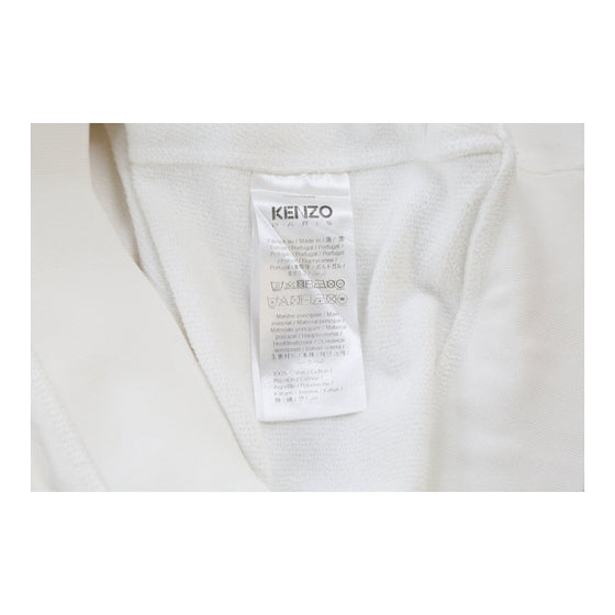 Vintage white Kenzo Hoodie - womens medium