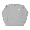 Vintage grey Stussy Sweatshirt - womens x-large