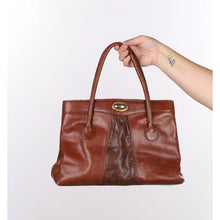  Vintage brown Lady Monica Shoulder Bag - womens no size