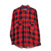 Vintage red Barone Flannel Shirt - mens medium